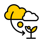 Icono de emisiones de CO2